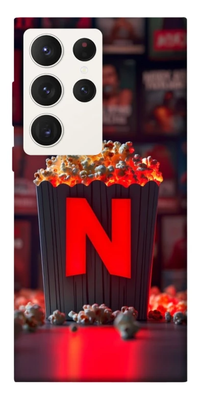 Чохол на Samsung Galaxy S23 Ultra Netflix and popcorn фото 1 з 1