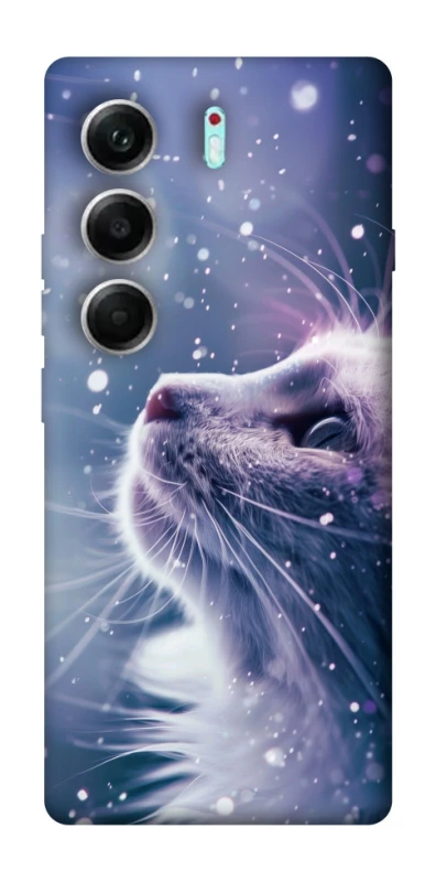 Чохол на Tecno Camon 40 Pro Snow cat фото 1 з 1