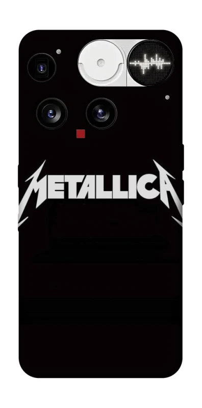 Чехол на Nothing Phone (3) Metallica logo фото 1 Чехол на Nothing Phone (3) Metallica logo фото 1 из 1