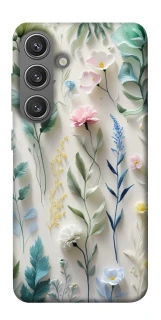 Чехол на Samsung Galaxy S24 Floral design ver.3 фото 1 из 1
