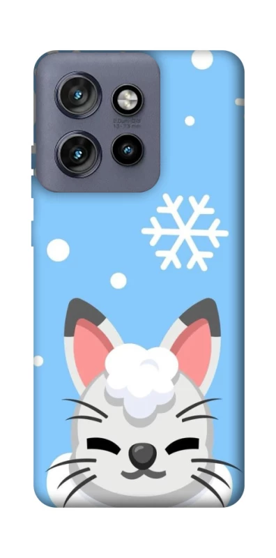 Чохол на Motorola Edge 50 Neo Adopt Me Snow Kitty Smile фото 1 з 1