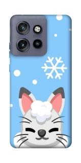 Чохол на Motorola Edge 50 Neo Adopt Me Snow Kitty Smile фото 1 з 1