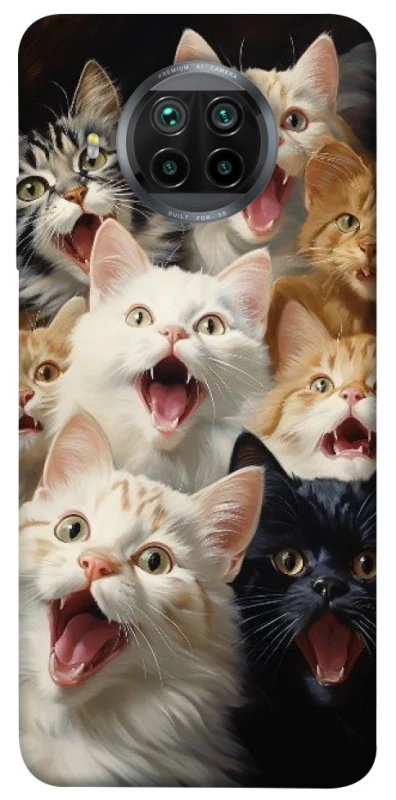 Чохол на Xiaomi Mi 10T Lite / Redmi Note 9 Pro 5G Коти фото 1 з 1