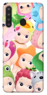 Чехол на Samsung Galaxy A21 Fruit-Zoo Kaleidoscope фото 1 из 1