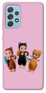 Чохол на Samsung Galaxy A52 4G / A52 5G Cat Cafe Trio фото 1 з 1