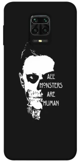 Чехол на Xiaomi Redmi Note 9s / Note 9 Pro / Note 9 Pro Max All Monsters are Human фото 1 из 1