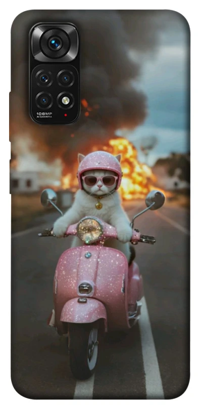 Чехол на Xiaomi Redmi Note 11 (Global) / Note 11S Exploding Kittens ver.3 фото 1 из 1