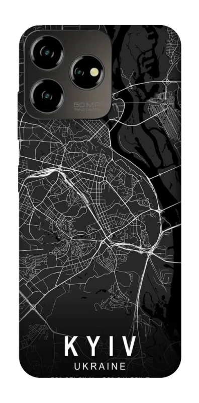Чохол на ZTE Blade V50 Design 4G Kyiv map фото 1 з 1