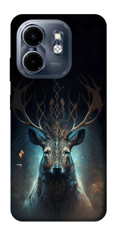 Чехол на Infinix Smart 9 4G / Hot 50i Скандинавский олень v2 фото 1 из 1