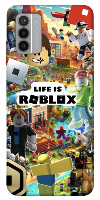 Чохол на Nokia G42 Life is Roblox фото 1 з 1
