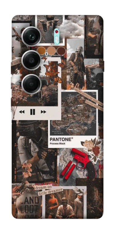 Чохол на Tecno Camon 40 Pro PUBG Collage фото 1 з 1