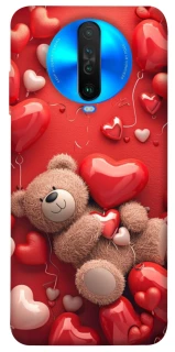 Чехол на Xiaomi Poco X2 bear in hearts фото 1 из 1