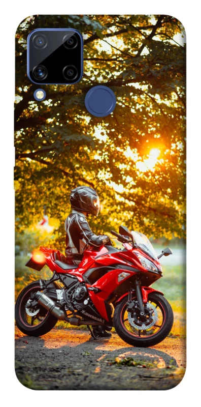 Чохол на Realme C15 Промені заходу сонця фото 1 з 1