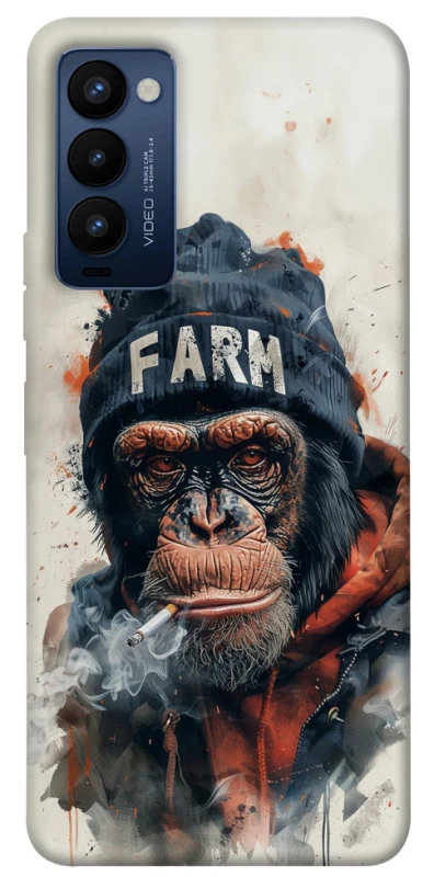 Чохол на TECNO Camon 18 Шимпанзе v3 фото 1 з 1
