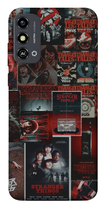 Чохол на ZTE Blade A53 Stranger Things ver.16 фото 1 з 1