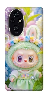Чехол на Honor 200 Labubu & Flowers ver.2 фото 1 из 1