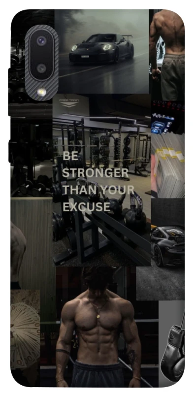 Чехол на Samsung Galaxy A02 Be stronger фото 1 из 1