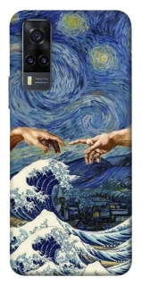 Чехол на Vivo Y31 Art collage ver.7 фото 1 из 1