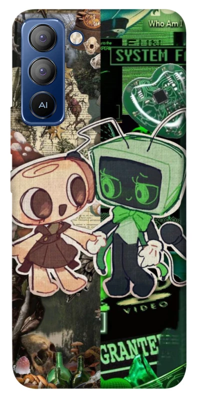 Чехол на TECNO Pop 5 LTE Dandy World Shelly Art фото 1 из 1