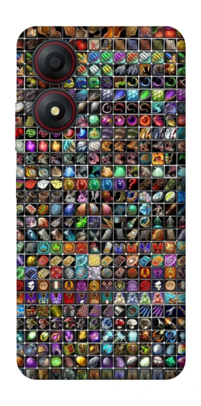 Чохол на ZTE Blade A34 4G Inventory menu ver.1 фото 1 з 1