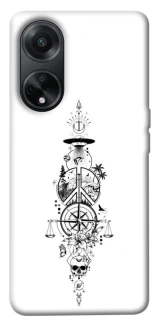 Чехол на Oppo A58 4G Tattoo ver.7 фото 1 из 1