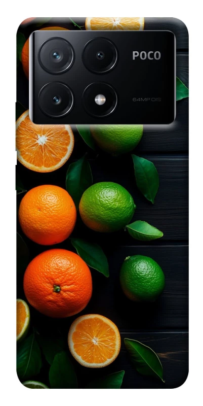 Чехол на Xiaomi Poco X6 citrus фото 1 из 1