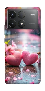 Чохол на Xiaomi Poco F6 Pro Pink heart фото 1 з 1