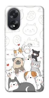 Чохол на Oppo A38 Funny Pets фото 1 з 1