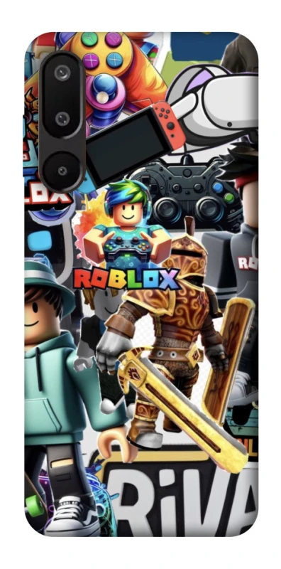 Чохол на Samsung Galaxy M16 5G Roblox collage ver.1 фото 1 з 1