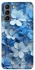 Чехол на Samsung Galaxy S21 Синие цветы фото 1 из 1