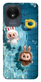 Чохол на Vivo Y02 Labubu in the pool фото 1 з 1