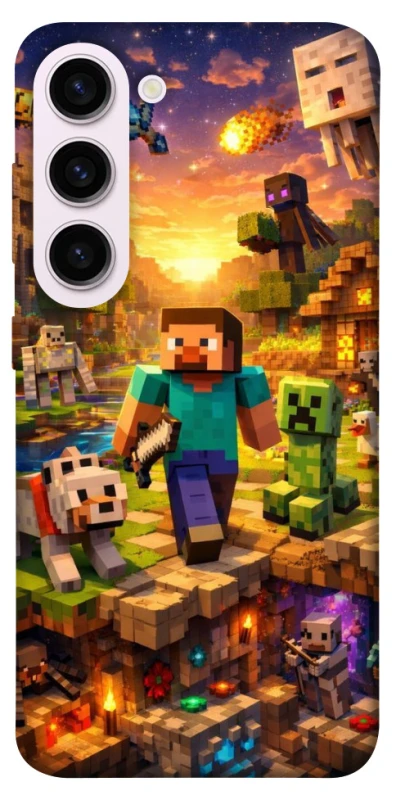 Чохол на Samsung Galaxy S23+ Minecraft v6 фото 1 з 1