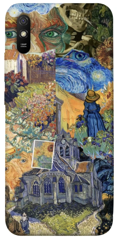 Чохол на Xiaomi Redmi 9A Van Gogh collage фото 1 з 1