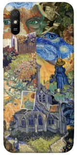 Чехол на Xiaomi Redmi 9A Van Gogh collage фото 1 из 1