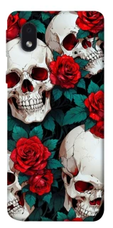 Чохол на Samsung Galaxy M01 Core / A01 Core skull and rose фото 1 з 1