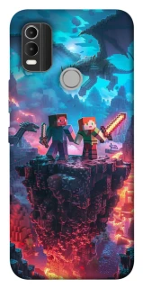 Чохол на Nokia C21 Plus Minecraft v3 фото 1 з 1