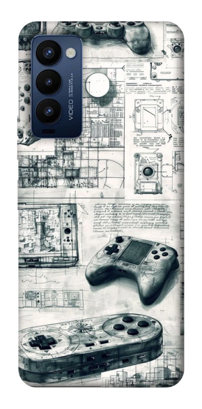 Чохол на TECNO Camon 18 Pro Gamer Zone ver.2 фото 1 з 1