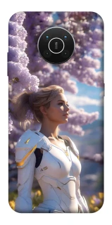 Чехол на Nokia X10 / X20 Cyber space girl ver.1 фото 1 из 1