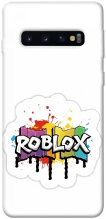 Чохол на Samsung Galaxy S10 Roblox logo ver.1 фото 1 з 1