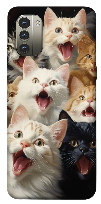 Чохол на Nokia G11 Коти фото 1 з 1