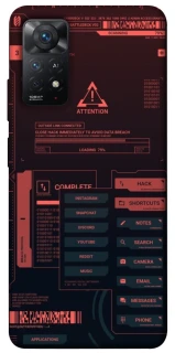 Чохол на Xiaomi Redmi Note 11 Pro 4G/5G Attention фото 1 з 1