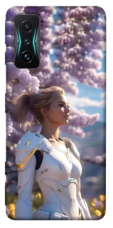 Чехол на Xiaomi Redmi K50 Gaming Cyber space girl ver.1 фото 1 из 1