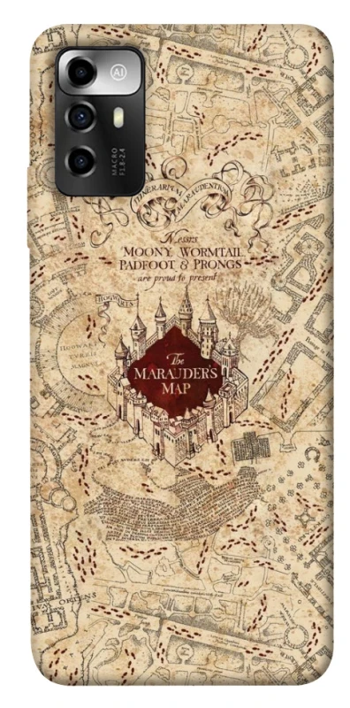 Чохол на ZTE Blade A72 Harry Potter Marauder's Map фото 1 з 1