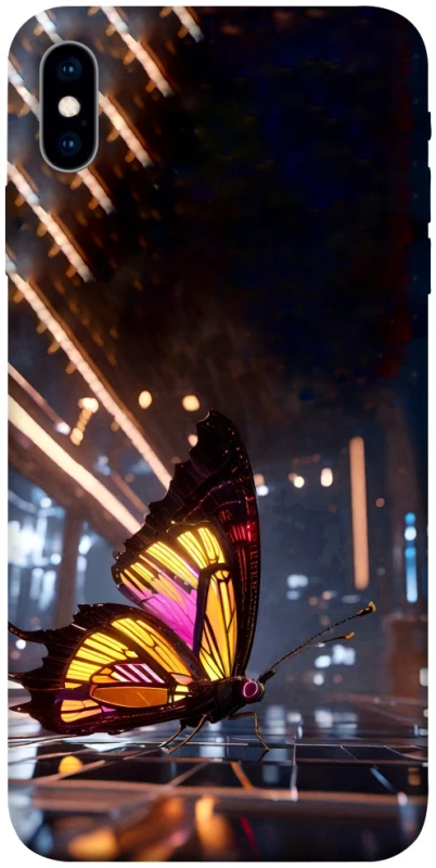 Чохол на Apple iPhone X (5.8") Cyber butterfly фото 1 з 1