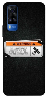Чехол на Vivo Y51a Warning фото 1 из 1