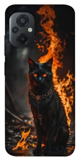 Чехол на Xiaomi Poco M5 Огненный кот фото 1 из 1