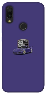 Чехол на Xiaomi Redmi 7 Porsche purple фото 1 из 1