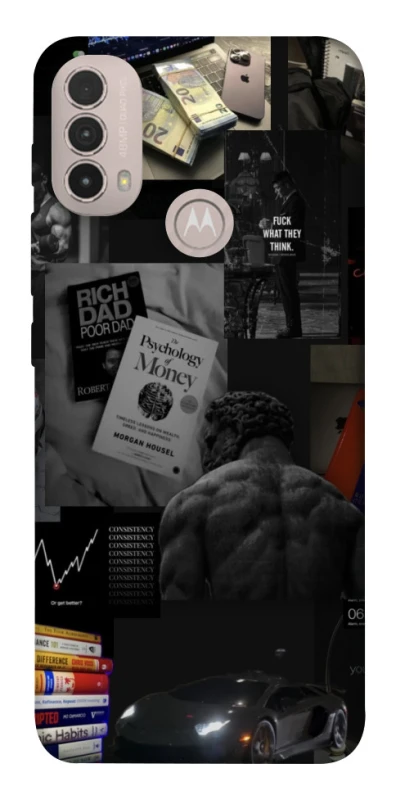 Чохол на Motorola Moto E40 Rich and young фото 1 з 1