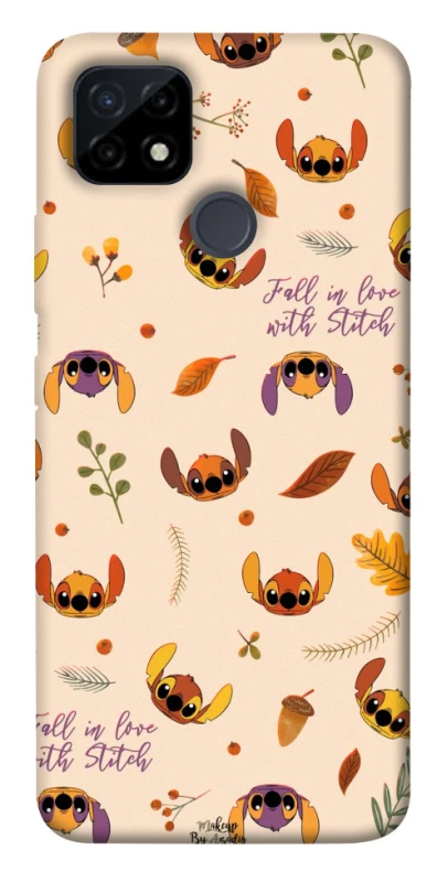 Чохол на Realme C12 Fall in love with Stitch фото 1 з 1