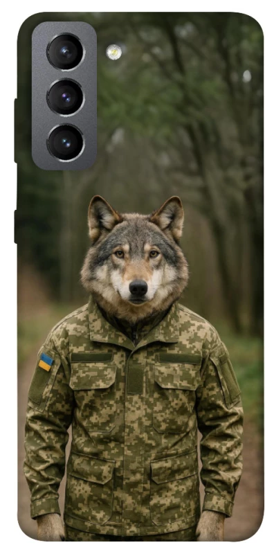 Чохол на Samsung Galaxy S21 FE Вовк захисник фото 1 з 1